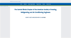Desktop Screenshot of ciashrae.org